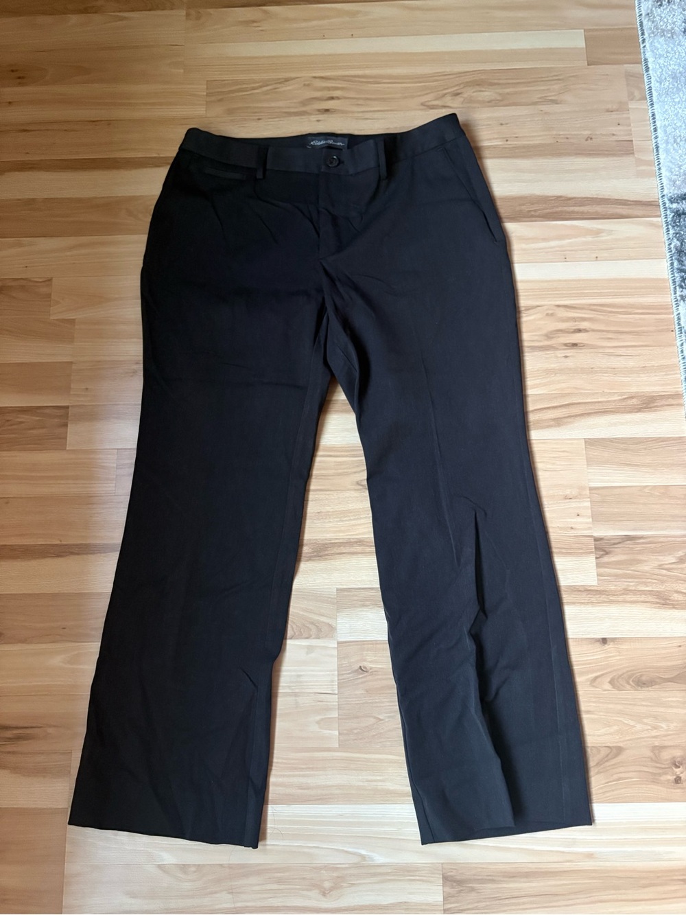 Eddie Bauer Women's Black Dress Pants - Straight Leg